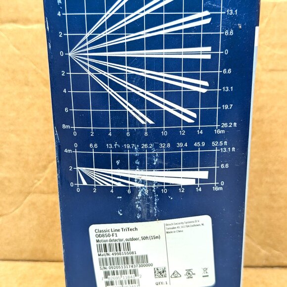 BOSCH OD850-F1 OUTDOOR TRITECH MOTION DETECTOR - NEW OLD STOCK - Picture 4 of 6